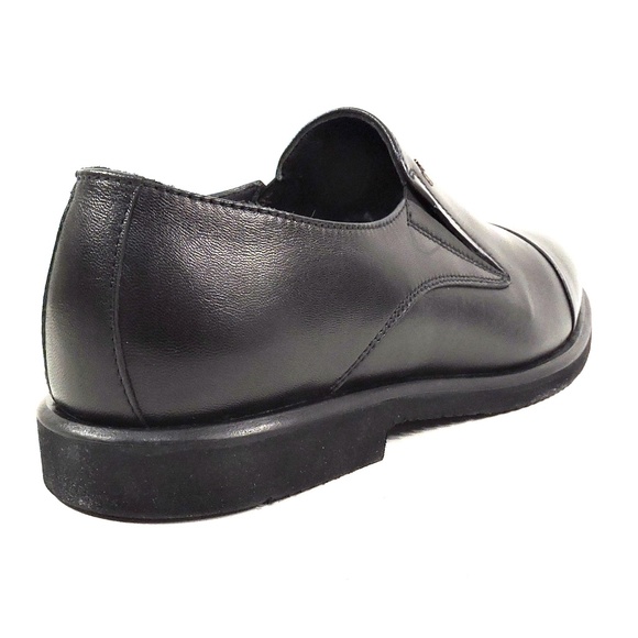 ALBERTO CICCIOLI ?? MEN\'S BLACK SOFT LEATHER COMFORT LOAFERS main image 5
